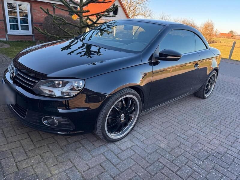 Schwarz Gebraucht 2011 VW Eos Cabrio | 6.900 € (Etwas zu teuer) - Bild 1/4