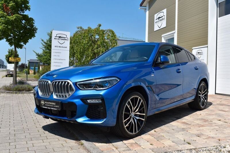 Blau Gebraucht 2020 BMW X6 M Sport SUV | 62.999 € (Guter Preis) - Bild 1/4
