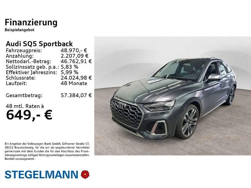 Gebraucht Audi SQ5 Ambiente 341 PS (250 kW) 2021 Daytonagrau perleffekt SUV