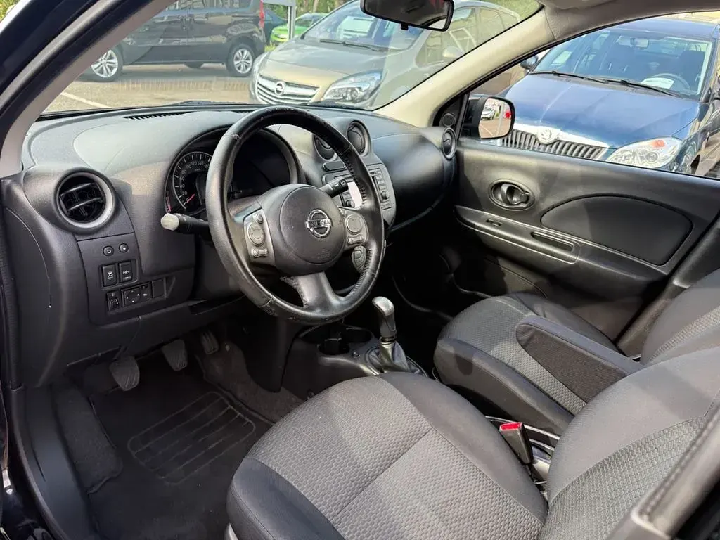 Gebraucht Nissan Micra Acenta Connect 80 PS (58 kW) 2011 Schwarz Kleinwagen