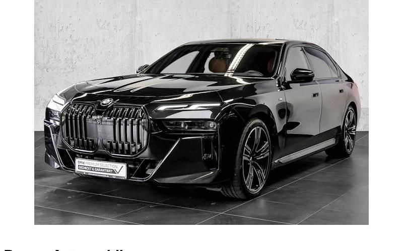 Schwarz Gebraucht 2023 BMW 740 Executive Limousine | 91.900 € - Bild 1/4
