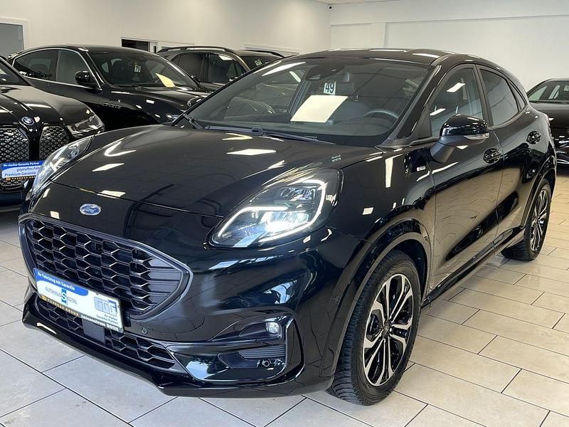 Schwarz Gebraucht 2022 Ford Puma ST-Line SUV | 18.340 € (Superpreis) - Bild 1/4