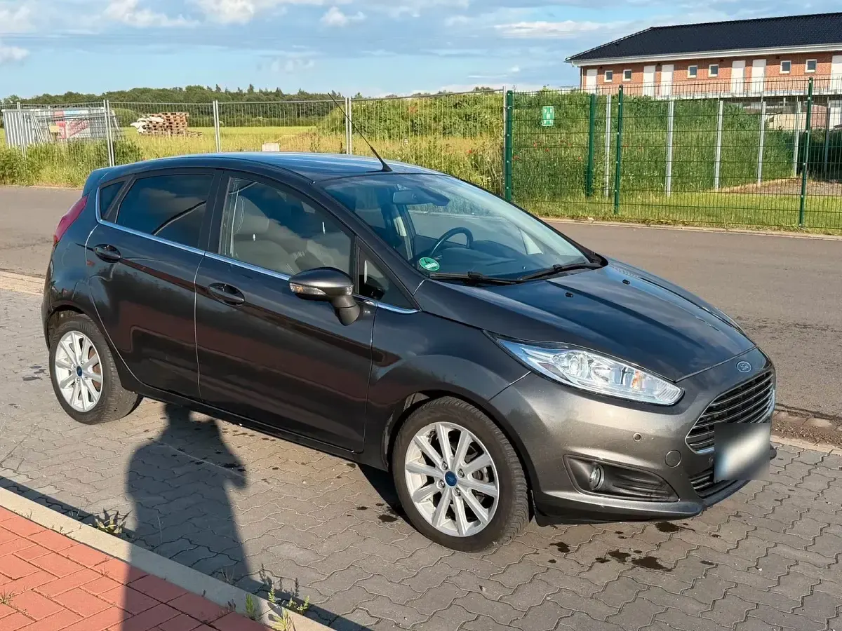 Gebraucht Ford Fiesta Titanium 101 PS (74 kW) 2016 Grau Kleinwagen