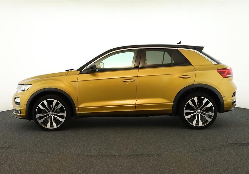 Gebraucht VW T-Roc IQ Drive 150 PS (110 kW) 2019 Kurkumagelb metallic SUV