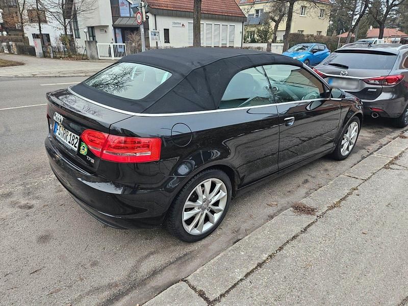 Gebraucht Audi A3 Cabriolet Ambition 105 PS (77 kW) 2011 Schwarz Cabrio