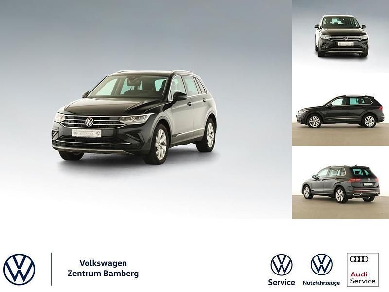 Schwarz Gebraucht 2022 VW Tiguan Elegance SUV | 35.480 € (Etwas zu teuer) - Bild 1/4