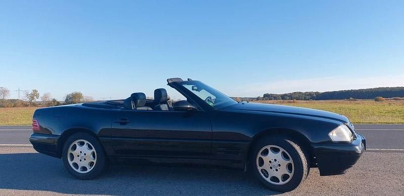 Schwarz Gebraucht 1997 Mercedes SL320 Cabrio | 19.500 € (Fairer Preis) - Bild 1/4