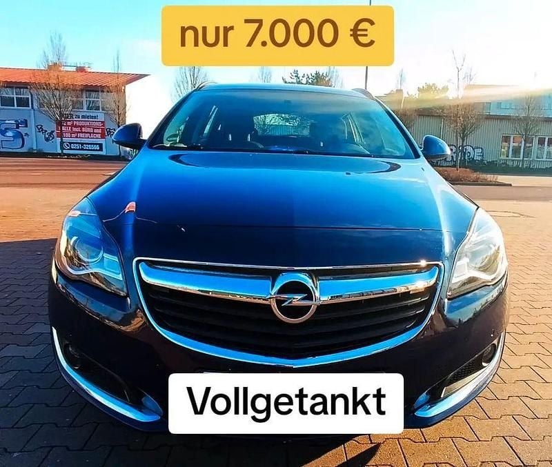 Gebraucht Opel Insignia 120 PS (88 kW) 2016 Blau Kombi