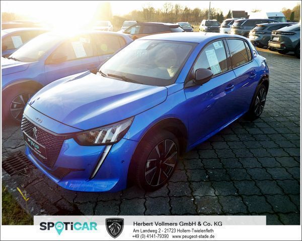 Vertigo blau perlmutt Gebraucht 2020 Peugeot e-208 GT-line Kleinwagen | 18.990 € (Etwas zu teuer) - Bild 1/4