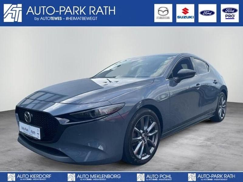 Polymetal gray (grau) Gebraucht 2024 Mazda 3 Homura-Line Kleinwagen | 24.990 € (Fairer Preis) - Bild 1/4