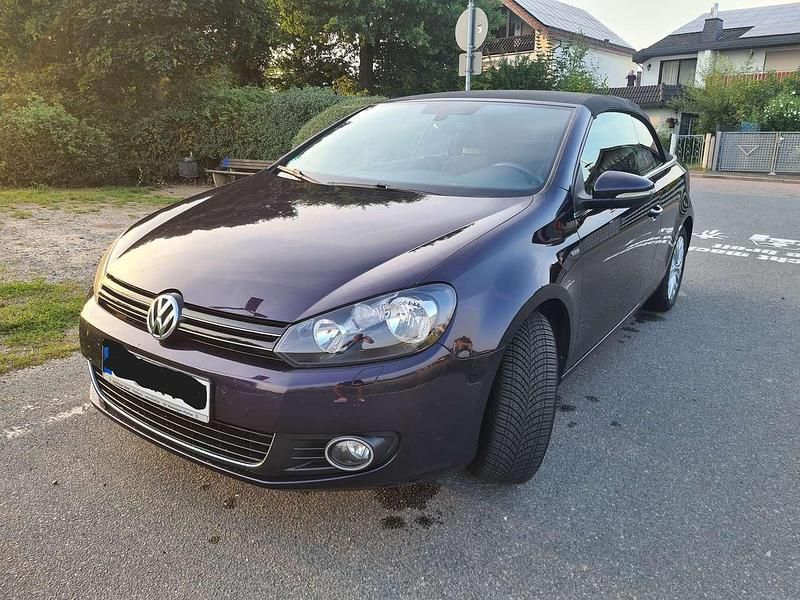 Blau Gebraucht 2014 VW Golf Cabriolet Life Cabrio | 10.399 € (Fairer Preis) - Bild 1/4
