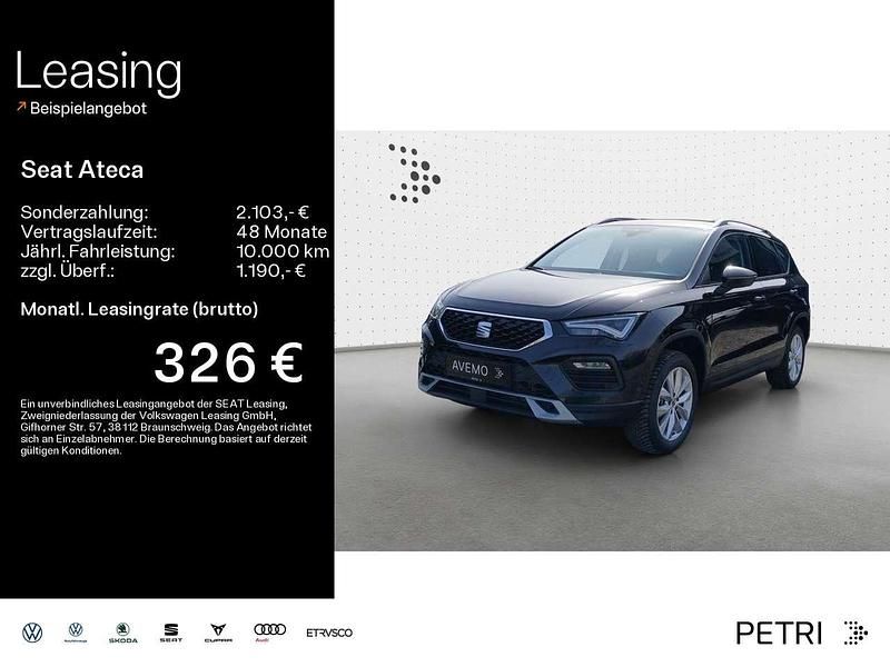Neu Seat Ateca Style 150 PS (110 kW) 2026 "magic" schwarz SUV