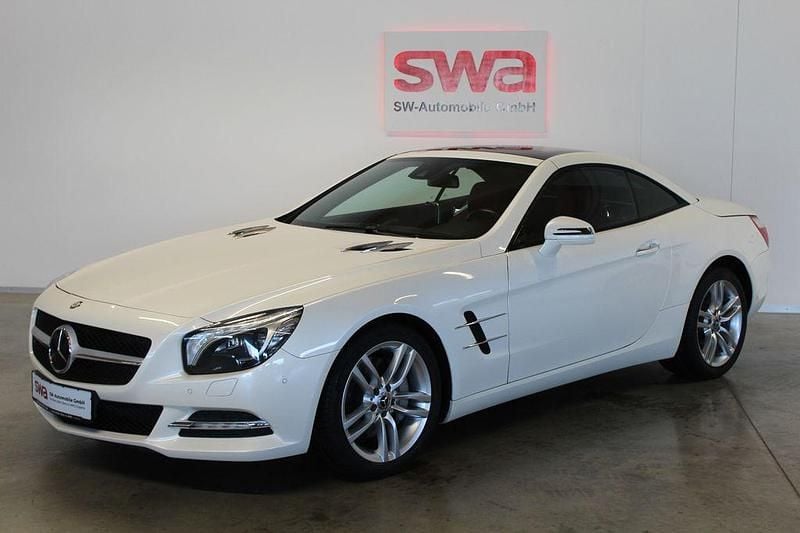 Gebraucht Mercedes SL350 306 PS (225 kW) 2012 Weiß Cabrio