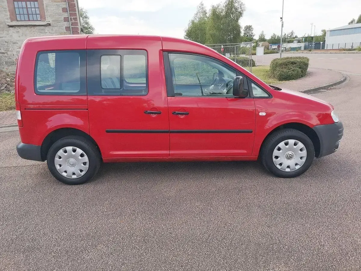 Gebraucht VW Caddy Life 80 PS (58 kW) 2007 Rot Van / Kleinbus