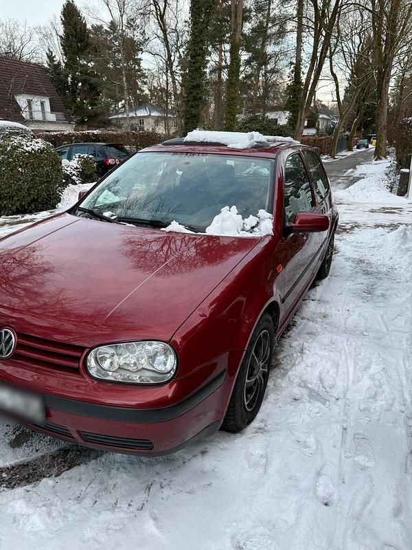 Gebraucht VW Golf IV 75 PS (55 kW) 1999 Rot Kleinwagen