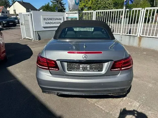 Second-hand Mercedes E250 211 CP (155 kW) 2014 Argintiu Cabrio