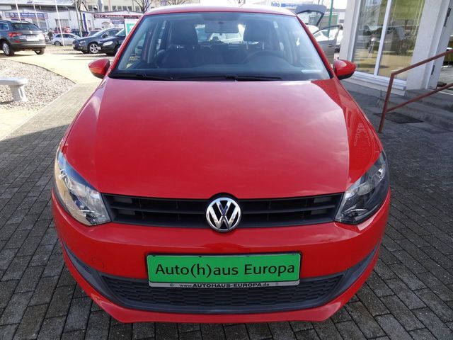 Gebraucht VW Polo Trendline 60 PS (44 kW) 2010 Rot Kleinwagen