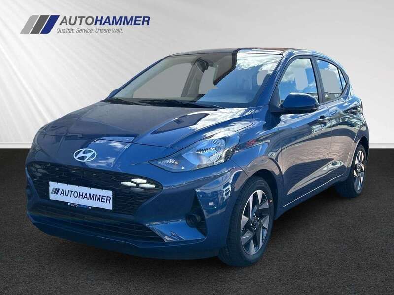 Vibrant blue / min Gebraucht 2025 Hyundai i10 Trend Kleinwagen | 18.990 € (Fairer Preis) - Bild 1/4