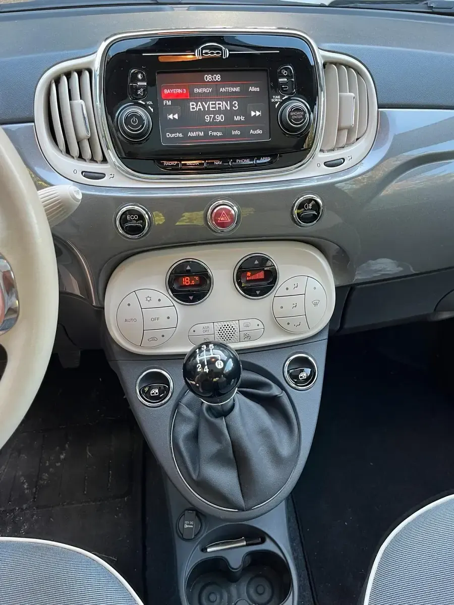 Usata Fiat 500 Lounge 86 CV (63 kW) 2016 Grigio Utilitaria