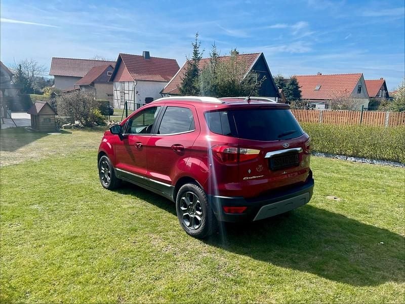Gebraucht Ford Ecosport Titanium 125 PS (91 kW) 2018 Rot SUV