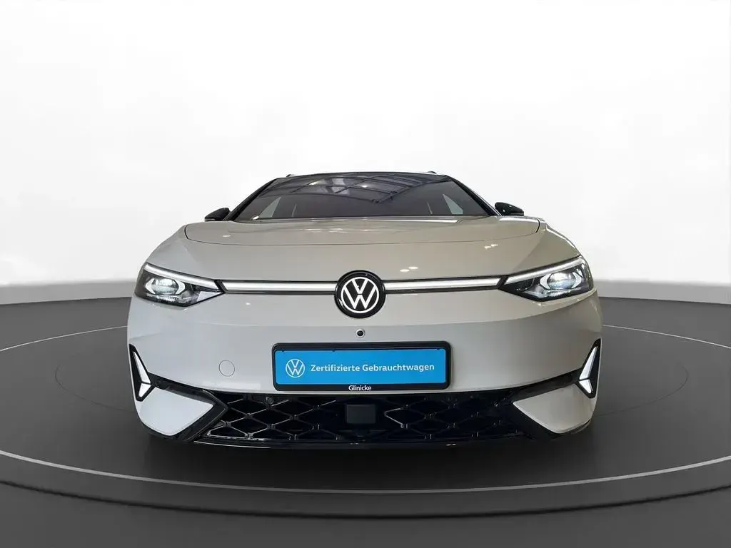 Gebraucht VW ID.7 GTX 250 kW (340 PS) 2025 Gletscherweiß metallic Kombi