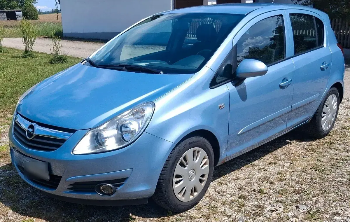 Gebraucht Opel Corsa 80 PS (58 kW) 2007 Blau Kleinwagen