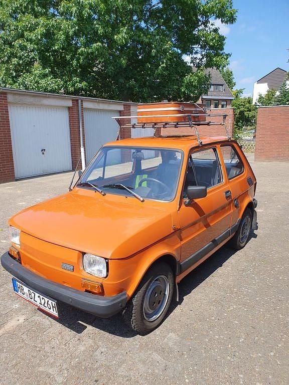 Orange Gebraucht 1986 Fiat 126 Kleinwagen | 5.250 € - Bild 1/4