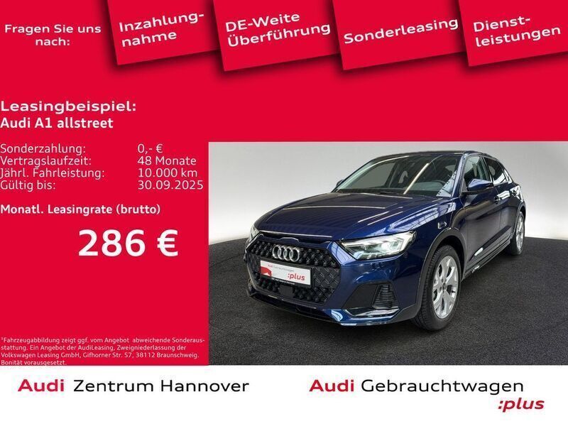 Navarrablau metallic Gebraucht 2024 Audi A1 Ambiente Kleinwagen | 29.950 € (Fairer Preis) - Bild 1/4