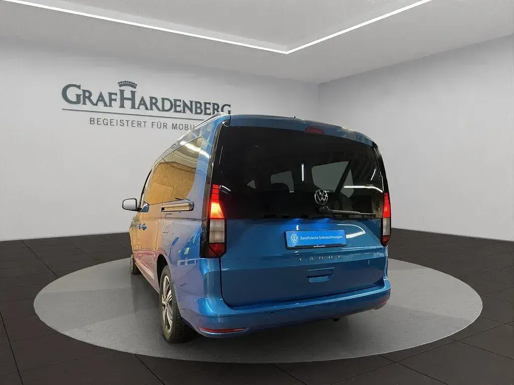 Gebraucht VW Caddy Move 102 PS (75 kW) 2021 Blau Van / Kleinbus