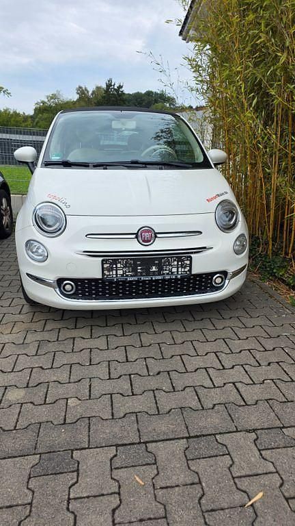 Weiß Gebraucht 2019 Fiat 500C Lounge Cabrio | 12.400 € (Fairer Preis) - Bild 1/4