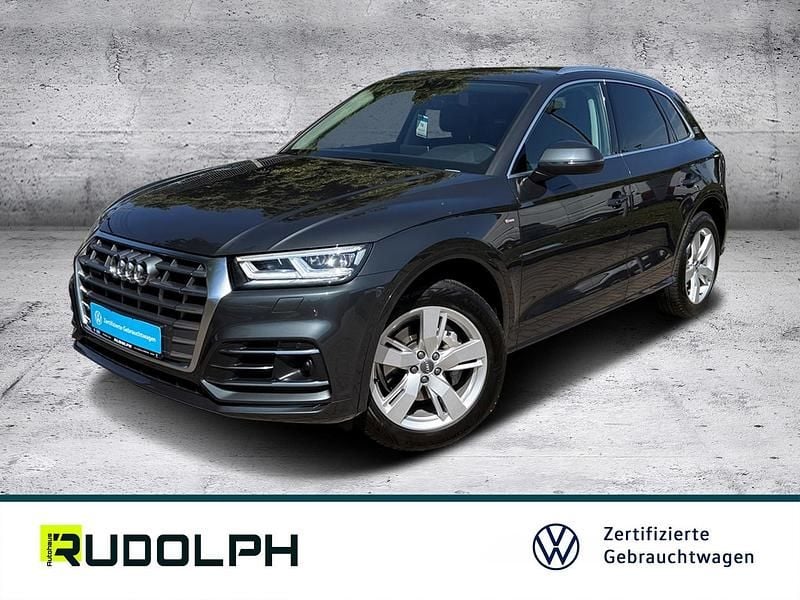 Grau Gebraucht 2019 Audi Q5 S-Line SUV | 29.480 € (Superpreis) - Bild 1/3