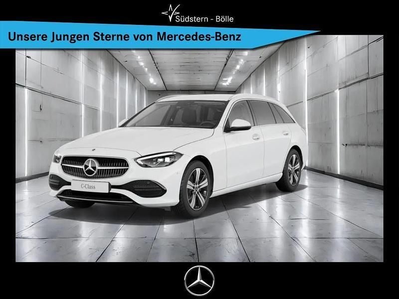 Weiß Gebraucht 2023 Mercedes C200 Avantgarde Limousine | 34.840 € (Guter Preis) - Bild 1/4