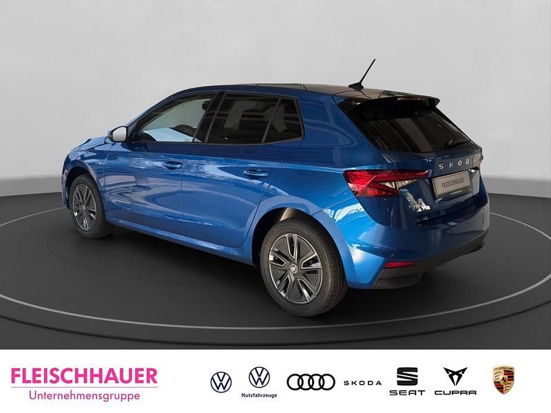 Neu Skoda Fabia Selection 116 PS (85 kW) 2026 Blau Limousine