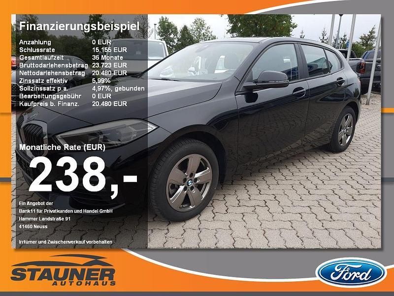 Schwarz Gebraucht 2024 BMW 116 Advantage Kleinwagen | 20.480 € (Guter Preis) - Bild 1/4