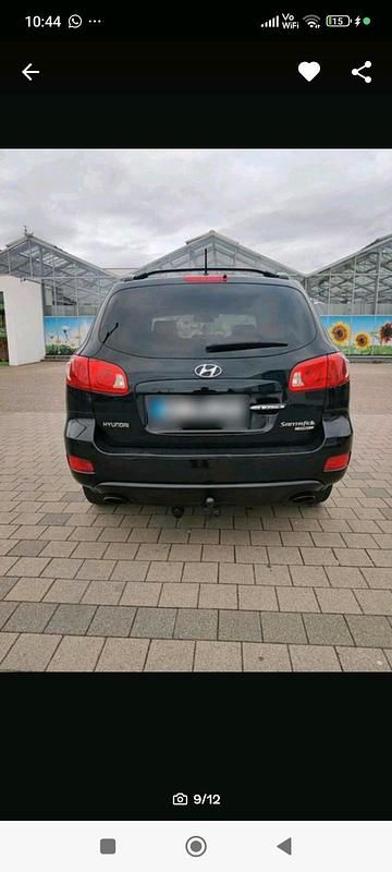 Gebraucht Hyundai Santa Fe 177 PS (130 kW) 2009 Schwarz SUV