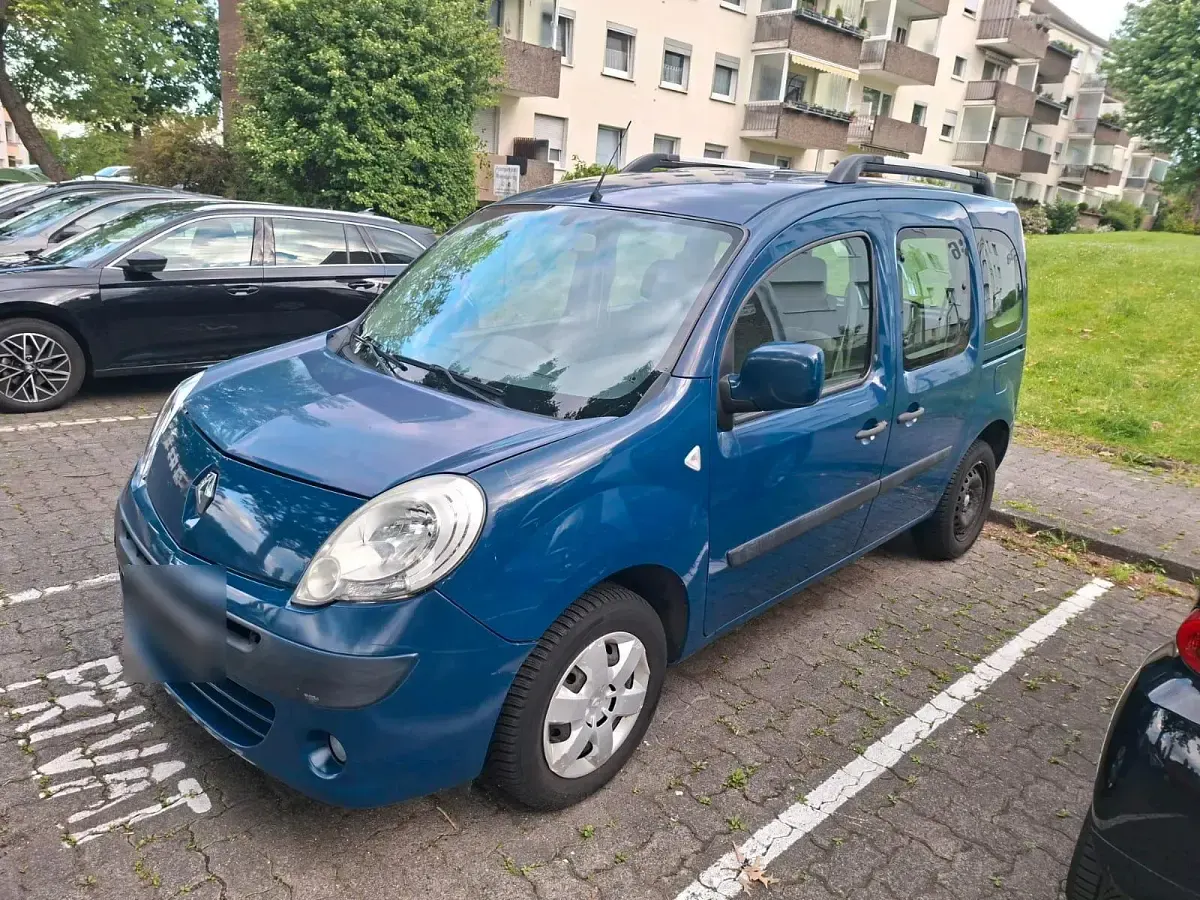Gebraucht Renault Kangoo 90 PS (66 kW) 2009 Blau Van / Kleinbus