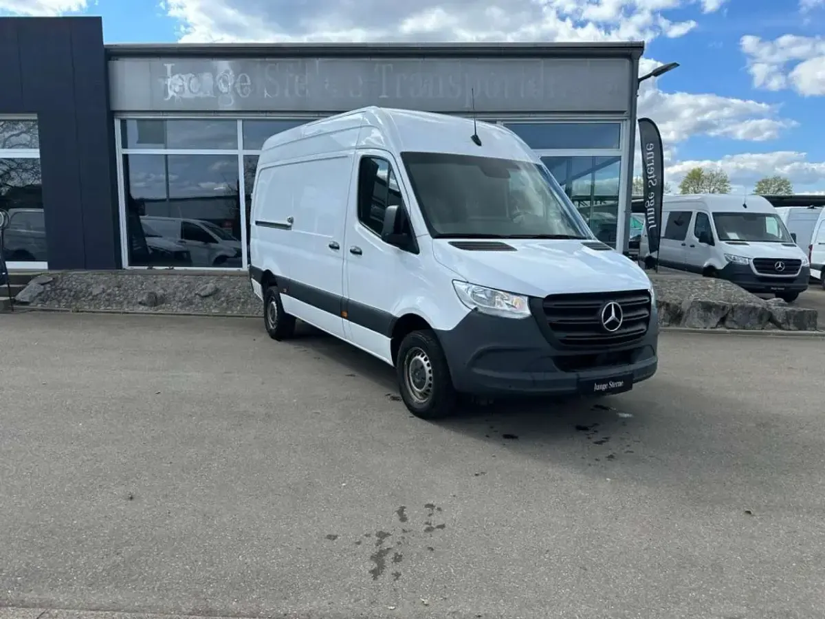 Używany Mercedes Sprinter 170 KM (125 kW) 2021 Biały Van