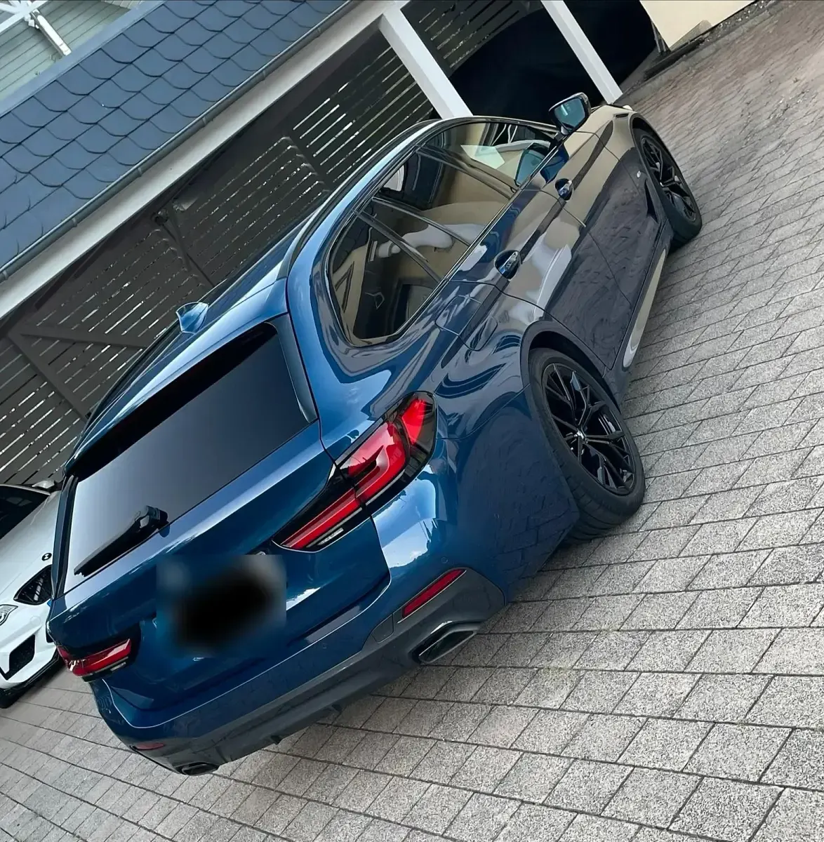 Gebraucht BMW 540 Shadowline 340 PS (250 kW) 2021 Blau Kombi