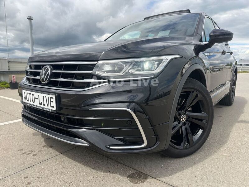 Schwarz Gebraucht 2023 VW Tiguan R-line SUV | 33.490 € (Fairer Preis) - Bild 1/4