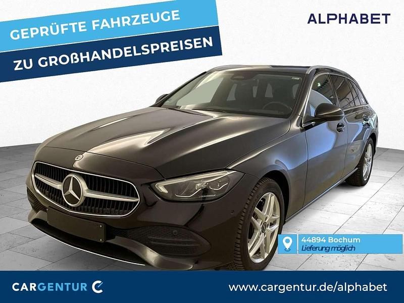 Obsidianschwarz Gebraucht 2022 Mercedes C220 Avantgarde Kombi | 26.697 € (Superpreis) - Bild 1/2