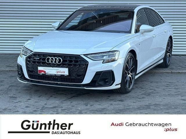 Gebraucht Audi A8 S-Line 340 PS (250 kW) 2022 Gletscherweiß metallic Limousine