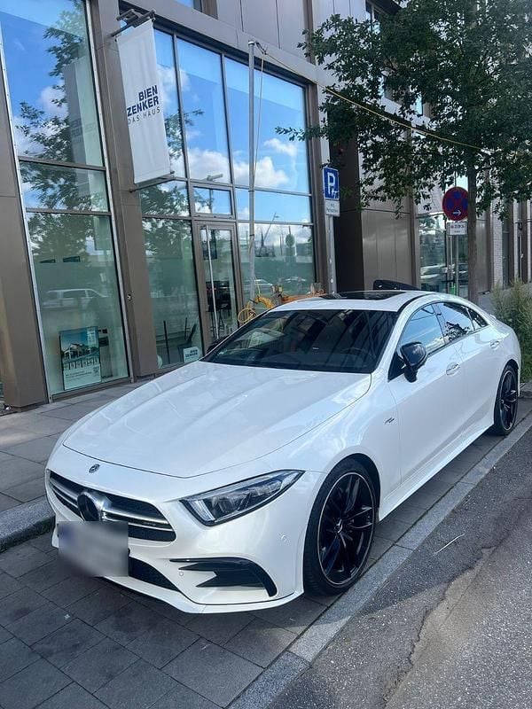 Weiß Gebraucht 2020 Mercedes CLS53 AMG AMG Coupé | 53.000 € (Superpreis) - Bild 1/4
