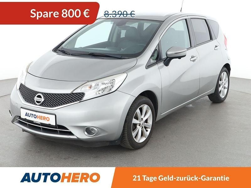Silber Gebraucht 2015 Nissan Note Tekna Van / Kleinbus | 7.590 € (Fairer Preis) - Bild 1/3