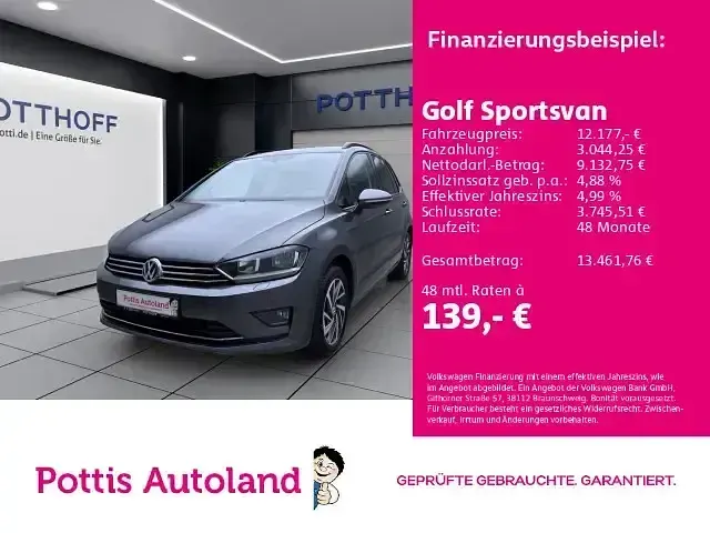 Gebraucht VW Golf VII Sound 110 PS (80 kW) 2017