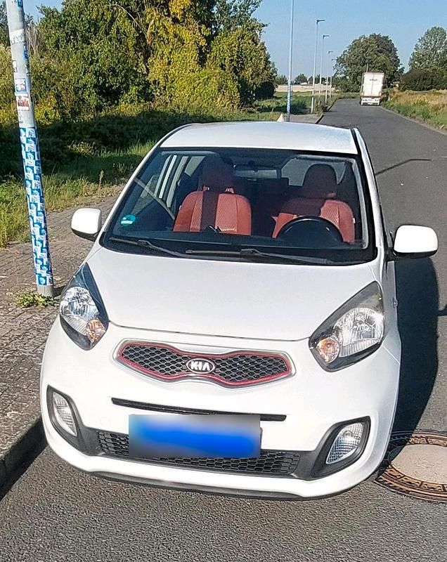 Gebraucht Kia Picanto 69 PS (50 kW) 2013 Weiß Kleinwagen