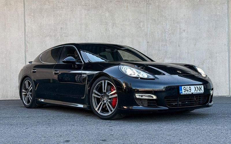 Gebraucht Porsche Panamera Turbo 500 PS (367 kW) 2011 Schwarz Limousine
