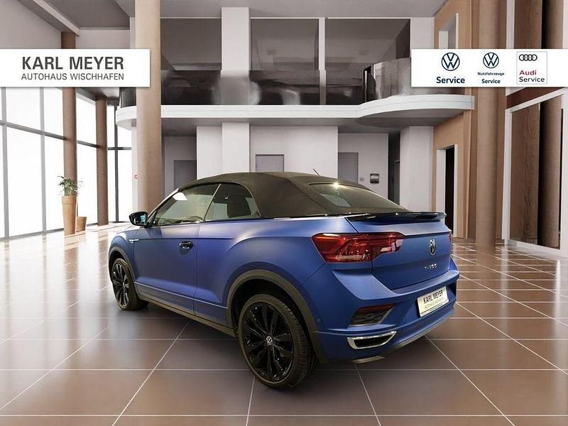 Gebraucht VW T-Roc Cabriolet Edition 150 PS (110 kW) 2021 Blau Cabrio