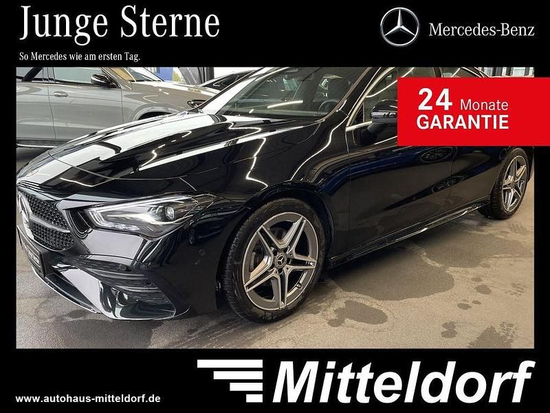 Lack kosmosschwarz Gebraucht 2024 Mercedes CLA180 Advanced Plus Limousine | 33.880 € (Etwas zu teuer) - Bild 1/4