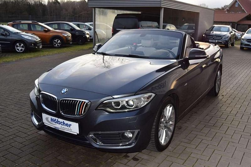 Gebraucht BMW 218 185 PS (136 kW) 2015 Midnight blue ii Cabrio