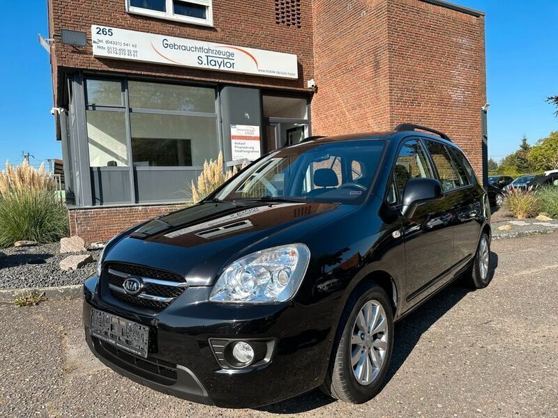 Schwarz Gebraucht 2011 Kia Carens Spirit Van / Kleinbus | 4.950 € (Fairer Preis) - Bild 1/4